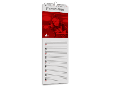 Calendrier à bandes