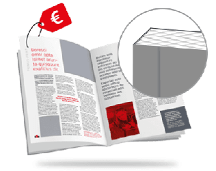 Brochures avec dos carré collé budget 