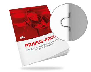 Brochures avec dos agrafé (agrafes boucles) 