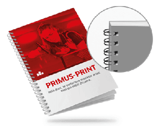 Brochures avec reliure Wire'O 