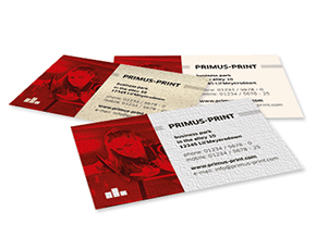 Cartes de visite sur matériaux nobles 