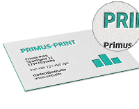 Cartes de visite Letterpress 