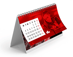 Calendriers chevalets personnalisés avec socle 