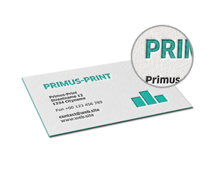 Cartes de visite Letterpress 